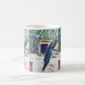 Pfaus durch Harlem-Mutter Kaffeetasse (Mittel)