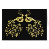 Pfaus in der Liebe (Vorderseite (Horizontal))