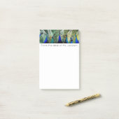 Pfaus Post-it Klebezettel (Auf Schreibtisch)