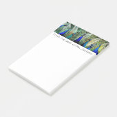 Pfaus Post-it Klebezettel (angewinkelt)