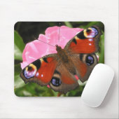Pfauschmetterling Mousepad (Mit Mouse)