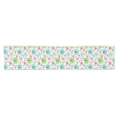 Pfauvogel und -eule kurzer tischläufer (Horizontal)