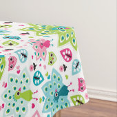 Pfauvogel und -eule tischdecke (Beispiel)