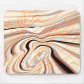 Pfeffer auf beige, braun und hellorange mousepad (Vorne)