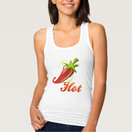 Pfeffer aus rotem Chili "heiß" Tank Top