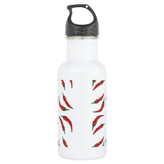 Pfeffer, Chili Edelstahlflasche (Rückseite)