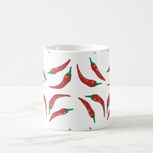 Pfeffer, Chili Kaffeetasse (Mittel)