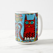 Pfeffer der Cat-Kaffee-Tasse Kaffeetasse (VorderseiteRechts)