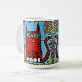 Pfeffer der Cat-Kaffee-Tasse Kaffeetasse (Vorderseite Links)