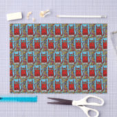 Pfeffer des Katzen-Gewebepapiers Seidenpapier (Handwerk)