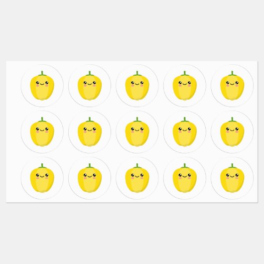 Pfeffer Etiketten (Blatt)