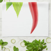 Pfeffer, frisch, Chili Küchentuch (Gefaltet)