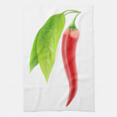 Pfeffer, frisch, Chili Küchentuch (Vertikal)