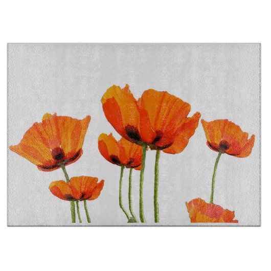 Pfeffer! Glasschneidplatte Schneidebrett (Vorderseite)