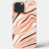 Pfeffer in beigen, gebogenen, braunen Flaschen Case-Mate iPhone Hülle (Rückseite)