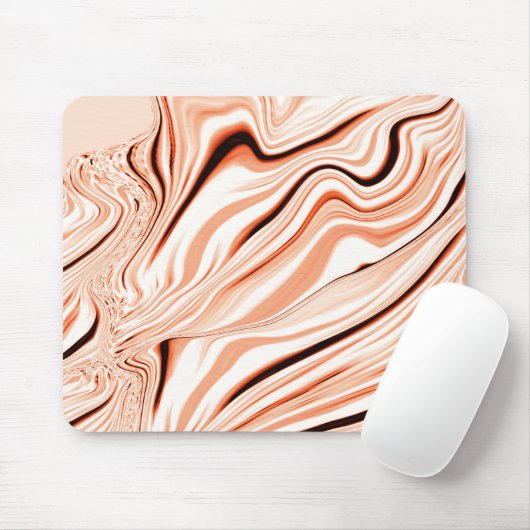 Pfeffer in beigen, gebogenen, braunen Flaschen Mousepad (Mit Mouse)