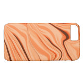 Pfeffer in orangefarbenen, gekrümmten Flaschen Case-Mate iPhone Hülle (Rückseite (Horizontal))