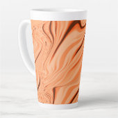 Pfeffer in orangefarbenen, gekrümmten Flaschen Milchtasse (Linke Ecke)