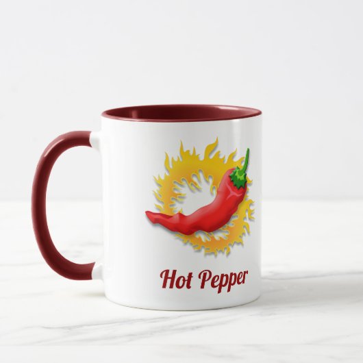 Pfeffer mit Flame Coffee Tasse (Links)