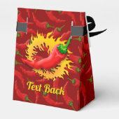 Pfeffer mit Flame Favor Box Geschenkschachtel (Rückseite)