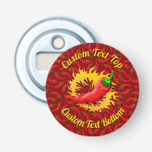 Pfeffer mit Flame Flaschenöffner (Vorderseite)