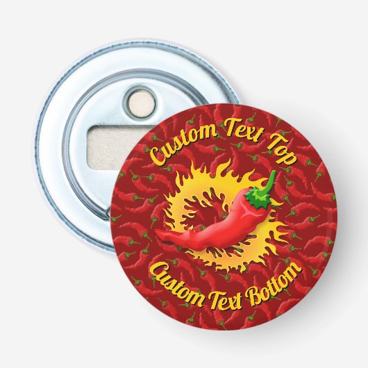 Pfeffer mit Flame Flaschenöffner (Vorderseite)