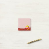 Pfeffer mit Flamme Post-it Klebezettel (Auf Schreibtisch)