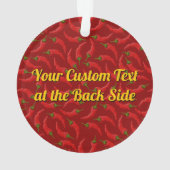 Pfeffer mit flammendem Dekor Ornament (Rückseite)