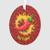 Pfeffer mit flammendem Dekor Ornament (Vorderseite)