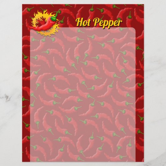 Pfeffer mit FlammenFlyer Flyer (Vorne)