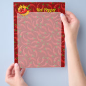 Pfeffer mit FlammenFlyer Flyer (Hand)