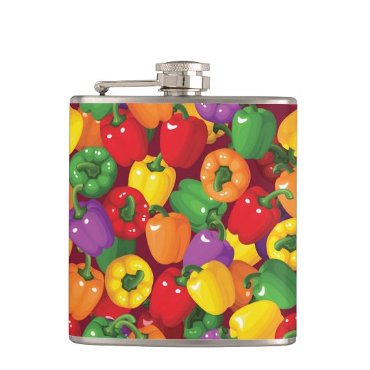 Pfeffer-Muster Flachmann (Vorderseite)