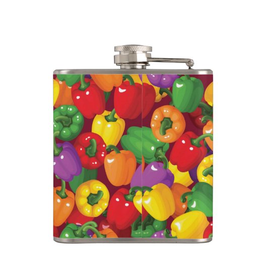 Pfeffer-Muster Flachmann (Rückseite)