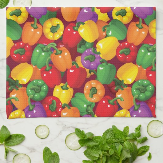 Pfeffer-Muster Geschirrtuch (Gefaltet)