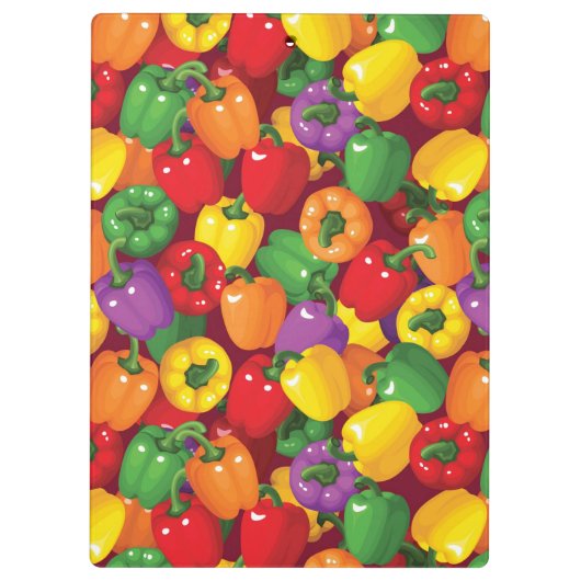 Pfeffer-Muster Klemmbrett (Rückseite)