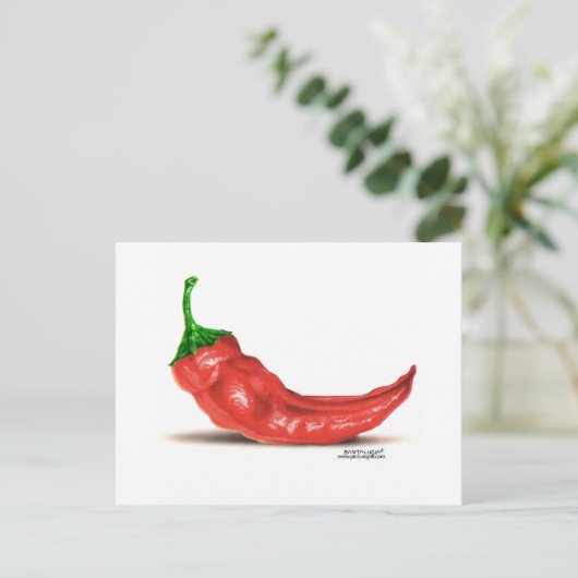 Pfeffer Postkarte (Stehend Vorderseite)