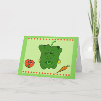 Pfeffer-und Freund-Karte Karte