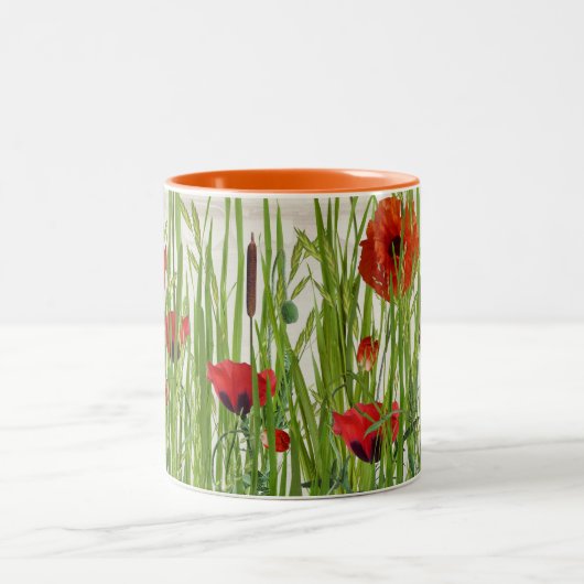 Pfeffer und Käfige Zweifarbige Tasse (Mittel)