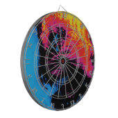 Pfeffer und Kunststoffschall Dartscheibe (Vorderseite Links)