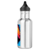 Pfeffer und Kunststoffschall Edelstahlflasche (Rechts)