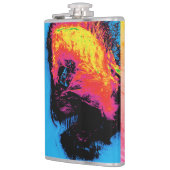 Pfeffer und Kunststoffschall Flachmann (Links)