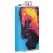 Pfeffer und Kunststoffschall Flachmann (Rechts)