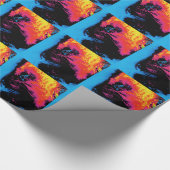 Pfeffer und Kunststoffschall Geschenkpapier (Ecke)