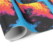 Pfeffer und Kunststoffschall Geschenkpapier (Rolleneckpunkt)