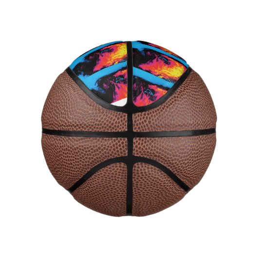 Pfeffer und Kunststoffschall Mini Basketball (Rechts)