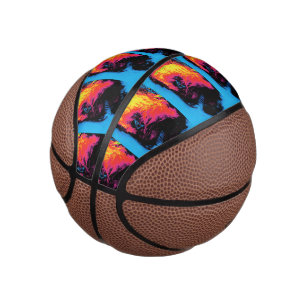 Pfeffer und Kunststoffschall Mini Basketball