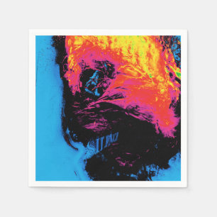 Pfeffer und Kunststoffschall Serviette