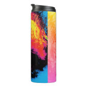 Pfeffer und Kunststoffschall Thermosbecher (Nach rechts gedreht)