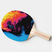 Pfeffer und Kunststoffschall Tischtennis Schläger (Seitenansicht)