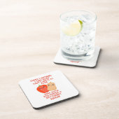 Pfeffer und Metzgereißsuppe Getränkeuntersetzer (Rechte Seite)